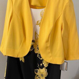 Yellow and Black Suit